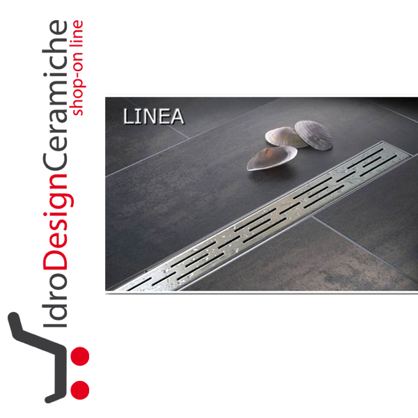 Canaline Di Scarico Doccia In Acciaio Inox Mod Linea Idrodesignceramiche Vendita On Line Sanitari Box Doccia E Accessori Per Il Bagno